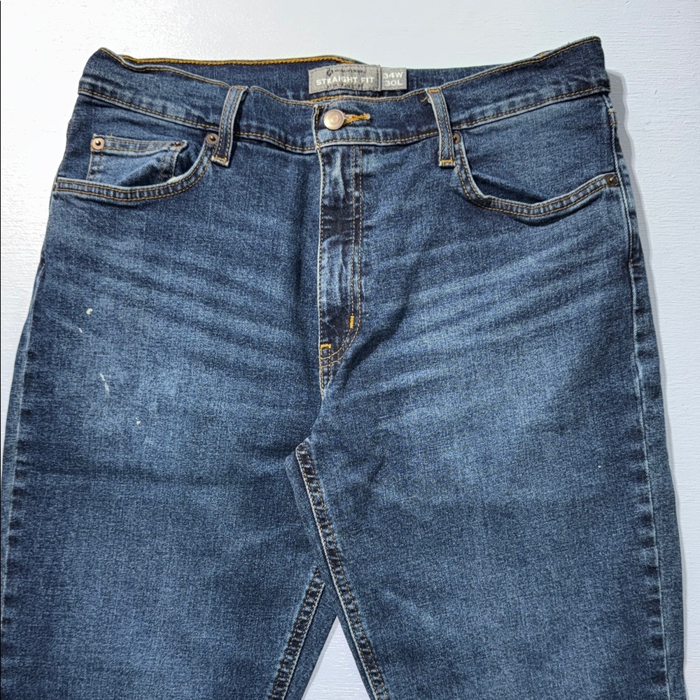 Members Mark Dark Blue Relaxed Jeans